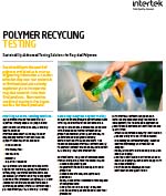 Polymer Recycling Testing